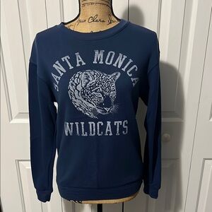 Treasure & Bond Navy Santa Monica Wildcats Sweatshirt
